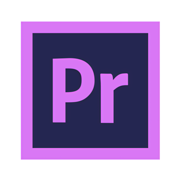 Adobe Premiere Pro logo used on Florentino Castellanos' marketing portfolio website