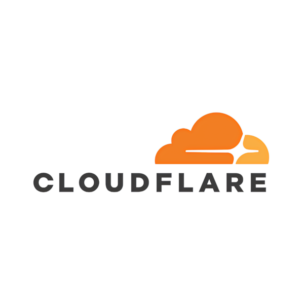 Cloudflare logo used on Florentino Castellanos' marketing portfolio website