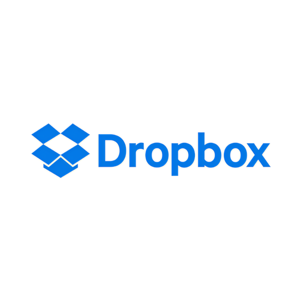 Dropbox logo used on Florentino Castellanos' marketing portfolio website