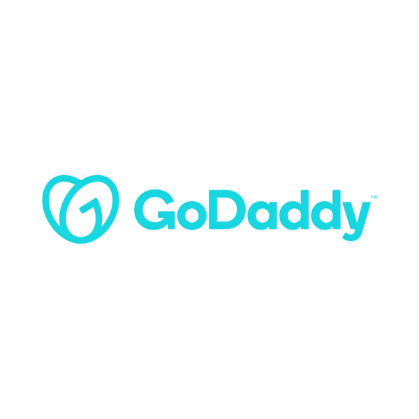 GoDaddy logo used on Florentino Castellanos' marketing portfolio website