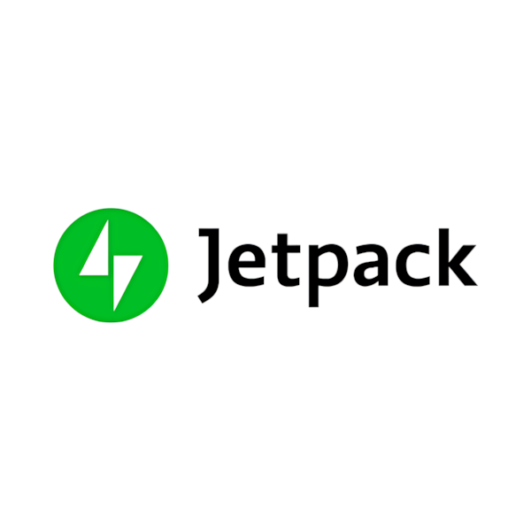Jetpack logo used on Florentino Castellanos' marketing portfolio website