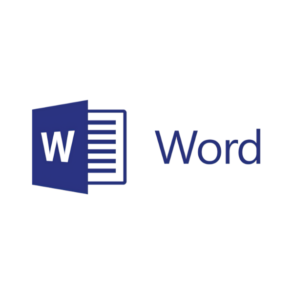 Microsoft Word logo used on Florentino Castellanos' marketing portfolio website