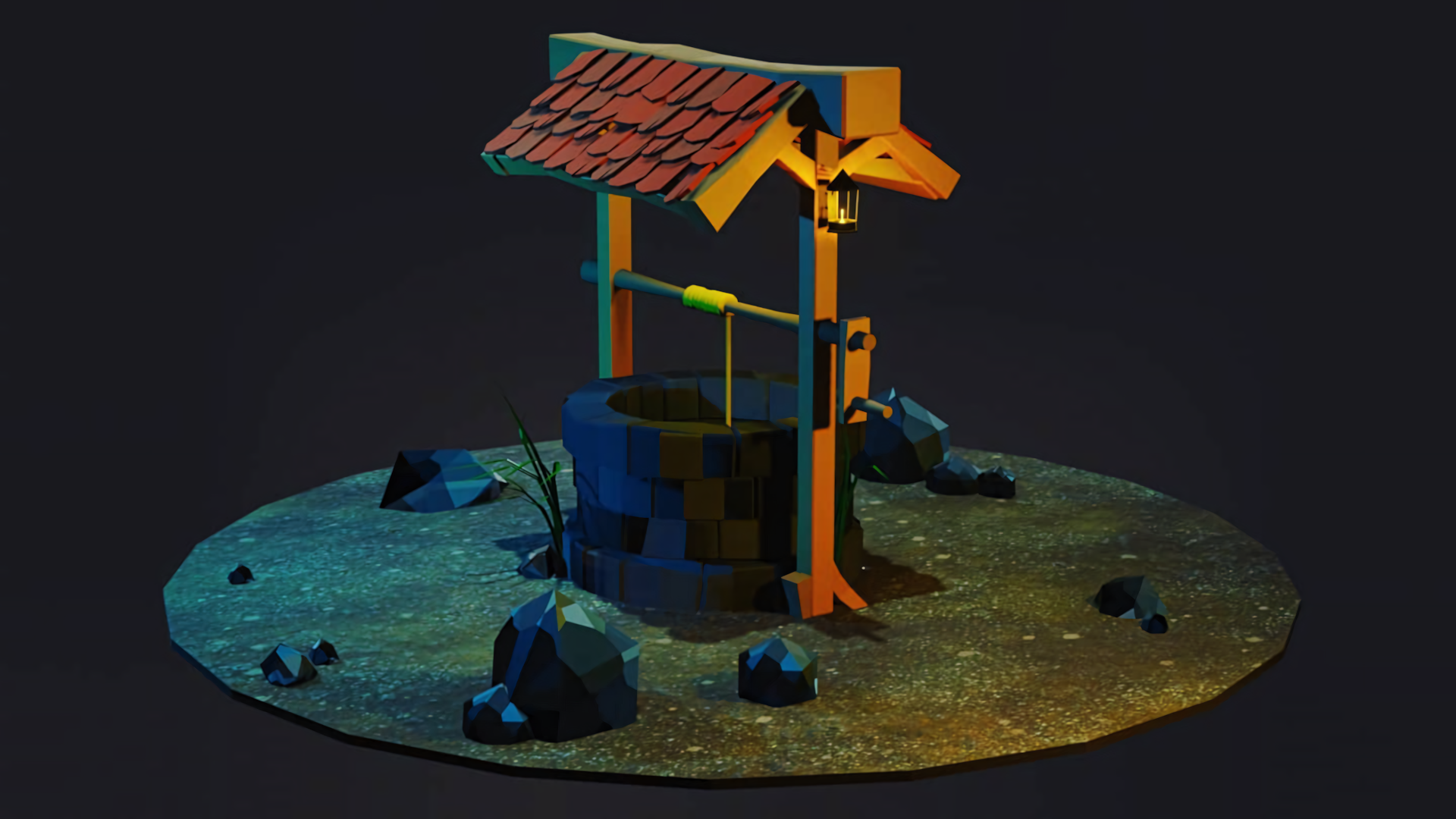 A sample 3d render 3 design created by Florentino Castellanos featured on his marketing portfolio website.