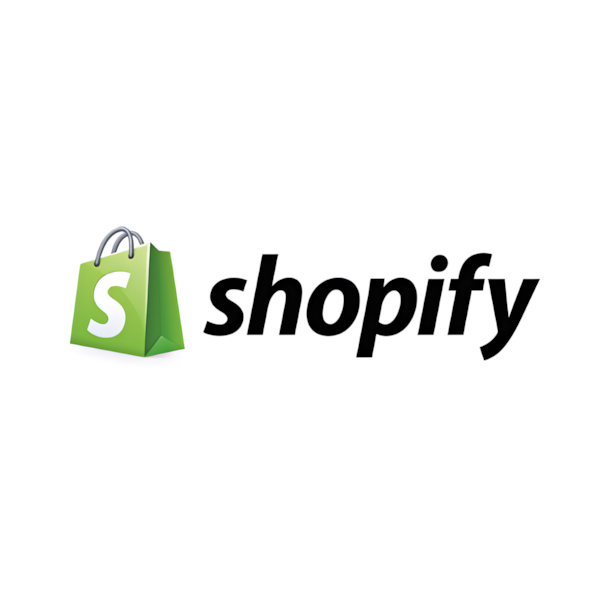 Shopify logo used on Florentino Castellanos' marketing portfolio website